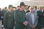 آیین بدرقه شهیدان «سید حسین موسوی» و «علی بازگیر» در خرم‌آباد