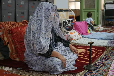 مراسم معنوی اعتکاف خراسان شمالی