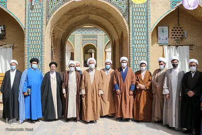 آیین عمامه گذاری طلاب حوزه علمیه منصوریه شیراز