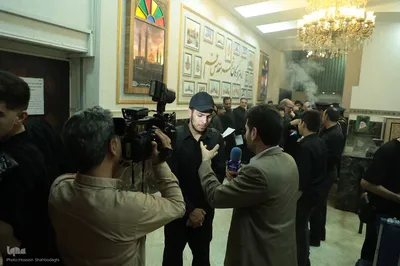 آئین بدرقه خادمان موکب امامزادگان قم مستقر در شهر مقدس سامرا