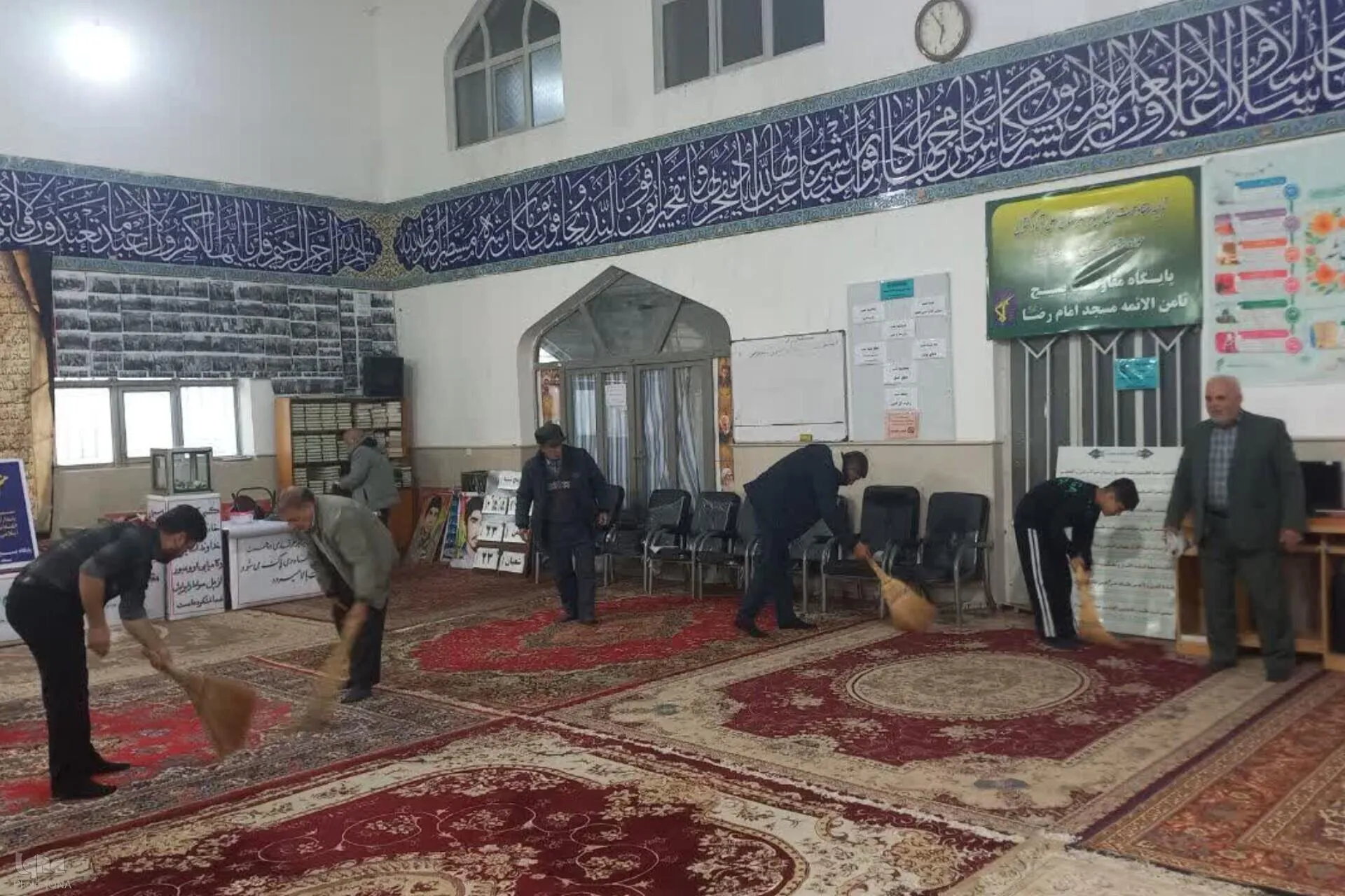 جوانان علی‌آبادی به استقبال ماه رمضان رفتند