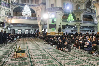 مراسم یادبود آیت الله محمدی ری شهری