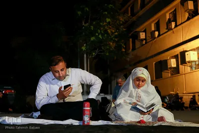 احیای شب بیست و سوم ماه مبارک رمضان در دانشگاه تهران
