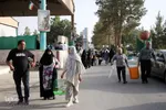 مراسم معنوی دعای عرفه در گلزار شهدای خلدبرین یزد
