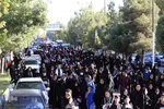 آیین پیاده‌روی جاماندگان اربعین حسینی در ارومیه