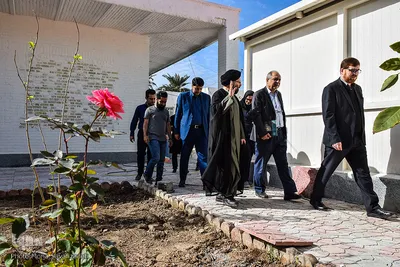 بازدید معاون سیاسی استاندار خوزستان و رییس دفتر استانی نهاد نمایندگی مقام معظم رهبری در دانشگاه های خوزستان از جهاد دانشگاهی خوزستان