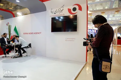 اصحاب رسانه در نمایشگاه مطبوعات 