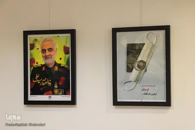 افتتاح نمایشگاه آثار تجسمی به مناسبت سالگرد سپهبد سلیمانی