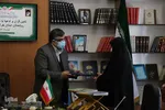 اهدای کتب قرآنی خط بریل به روشندلان _ بیرجند