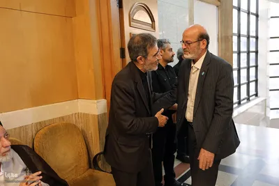 مراسم ختم مادر همسر علی منتظری رئیس جهاددانشگاهی