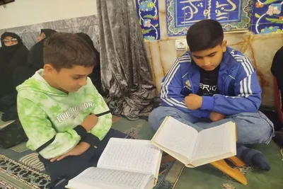 محفل انس فاطمی به مناسبت ایام فاطمیه، در شهرستان گلوگاه