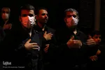 مراسم عزاداری شب سوم محرم در حرم علی ابن حمزه(ع)
