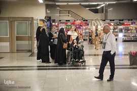اعزام نخستین زوار حج تمتع خراسانی از فرودگاه بین‌المللی مشهد