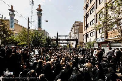 آیین عاشورایی «گِل مالی» لرستانی های مقیم تهران
