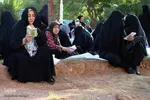 مراسم قرائت دعای پرفیض عرفه در امام زاده سید حمزه (ع) تبریز