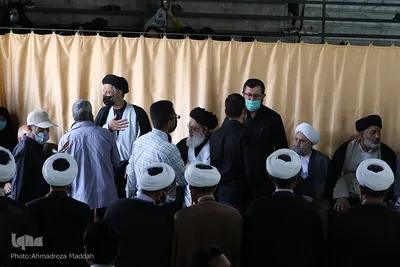 چهلمین روز درگذشت آیت‌الله فقیه در نی ریز فارس‎‎