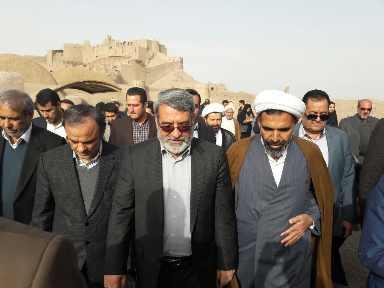 وزیر کشور از ارگ تاریخی بم بازدید کرد
