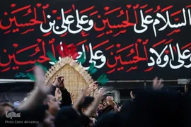 تجمع هیئات عزاداری و آیین نخل گردانی عصر تاسوعا