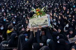 مراسم تشییع شهدای گمنام در سمنان