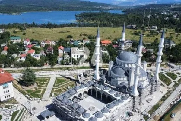 Темпы строительства Соборной мечети Крыма ускоряется