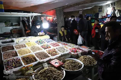 بازار اهر در سال نو