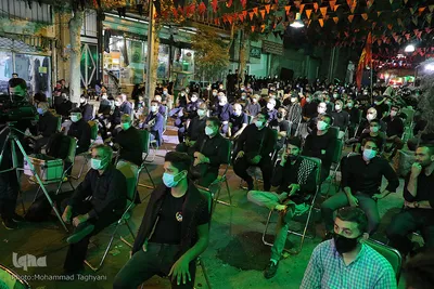 آیین وداع با پیکر شهید مدافع حرم «عین‌اله مصطفایی»کرج‎‎