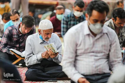 مراسم دعای عرفه در حرم مطهر شاهچراغ (ع)