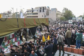 تشییع پیکر ۵۴ شهید دفاع مقدس 