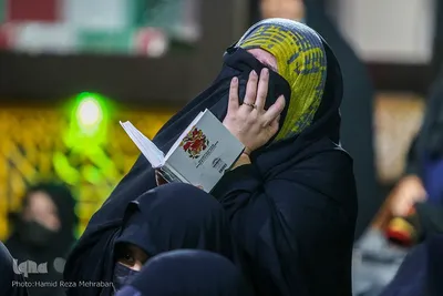 وداع با پیکر مطهر شهید مدافع حرم عباس آسمیه در معراج شهدا