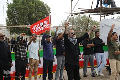 عزاداری سنتی روز تاسوعا در بندرعباس