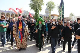 مراسم سوگواری اربعین حسینی در آستان مطهر حضرت شاهچراغ(ع) در شیراز