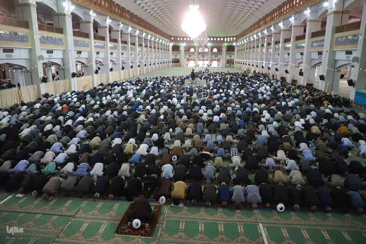 اقامه نماز عید قربان در تبریز