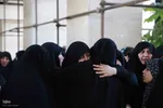 تشییع و تدفین پیکر شهدای تجاوز رژیم صهیونیستی در گلزار شهدای تبریز