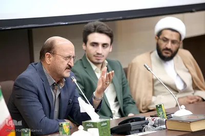 تجلیل از قاری بین المللی قرآن کریم سید مصطفی حسینی