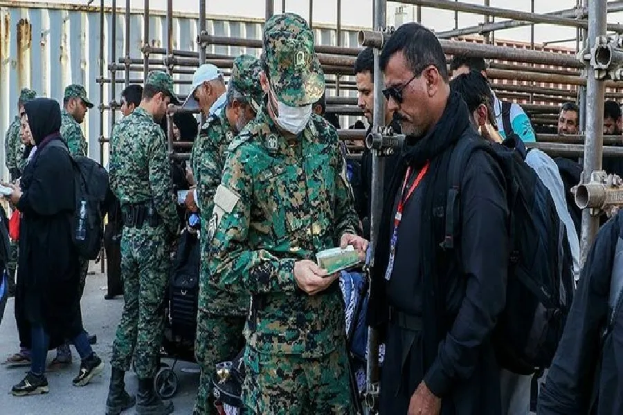 آمادگی پلیس مرزی برای تسهیل تردد زائران پیاده‌روی اربعین