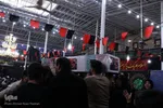 آئین وداع با پیکر شهید عبدالله اسکندری در شهرستان خرامه
