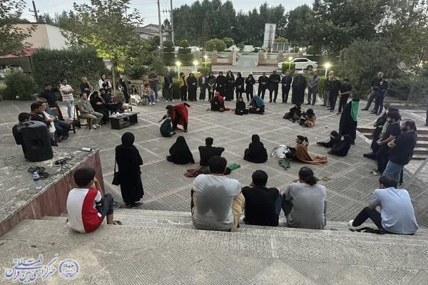 پایان کار بخش ملی نمایش اشک‌واره حسینی