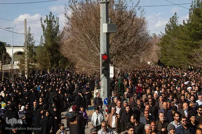 راهپیمایی مردم کرمان در پی شهادت سردار سپهبد شهید قاسم سلیمانی