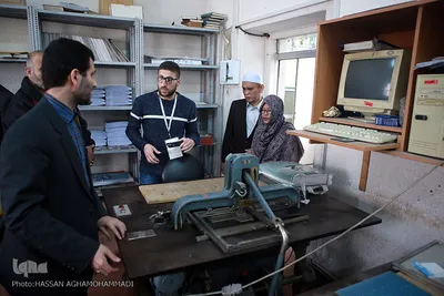بازدید متسابقین روشندل از مجتمع توانبخشی نابینایان رودکی سازمان بهزیستی