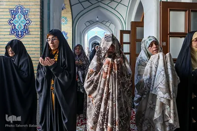 نماز عید سعید قربان در حرم حضرت عبدالعظيم(ع)