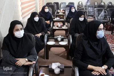 دیدار جهادگران جهاددانشگاهی سمنان باحجت الاسلام و المسلمین مرتضی مطیعی، نماینده ولی فقیه در استان سمنان