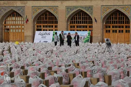 مرحله سوم توزیع کمک های مومنانه در قزوین