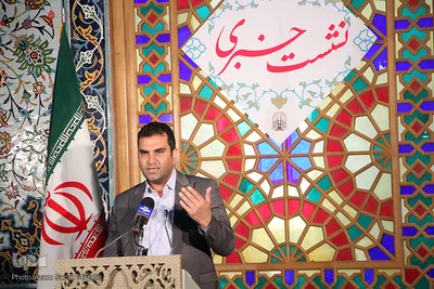 نشست خبری اعلام فعالیت های شهرستانهای میبد و اردکان درکنگره چهار هزار شهید استان یزد