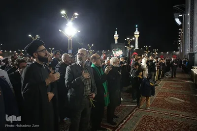 وداع با شهید «سیداسماعیل خطیب» در حرم رضوی