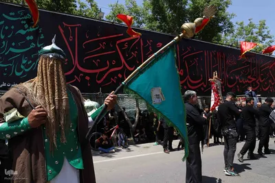 شبیه‌خوانی روز عاشورا در اهر