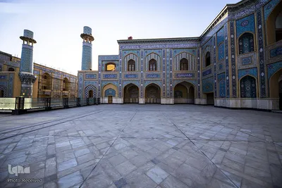 صحن حضرت فاطمه زهرا حرم امام علی (ع)
