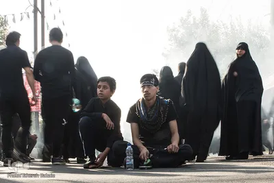 راهپیمایی جاماندگان اربعین حسینی در تهران

