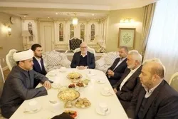 Ujumbe wa Hamas viongozi wa Kiislamu na Kikristo mjini Moscow