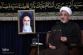 آخرین شب عزاداری حضرت اباعبدالله الحسین (ع) با حضور رهبر انقلاب اسلامی در حسینیه امام خمینی (ره)