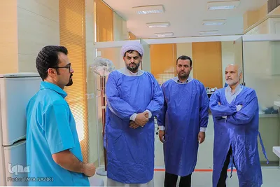 بازدید مدیرکل اوقاف و امور خیریه استان مرکزی از مرکز درمان ناباروری جهاددانشگاهی استان/عکاس:طاها نظیری